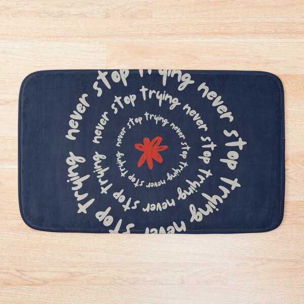 Item preview, "Never Stop Trying – Spiral of Persistence" designed and sold by Design4alejandro.