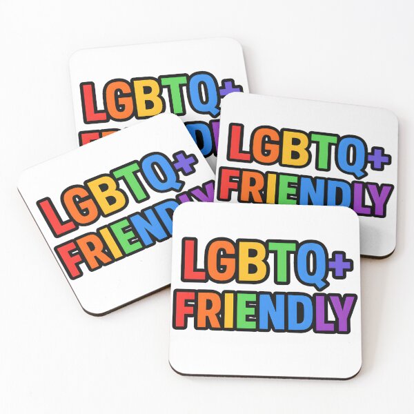 Item preview, LGBTQ+ Friendly – Bold Pride Typography designed and sold by Haus Of Sin.
