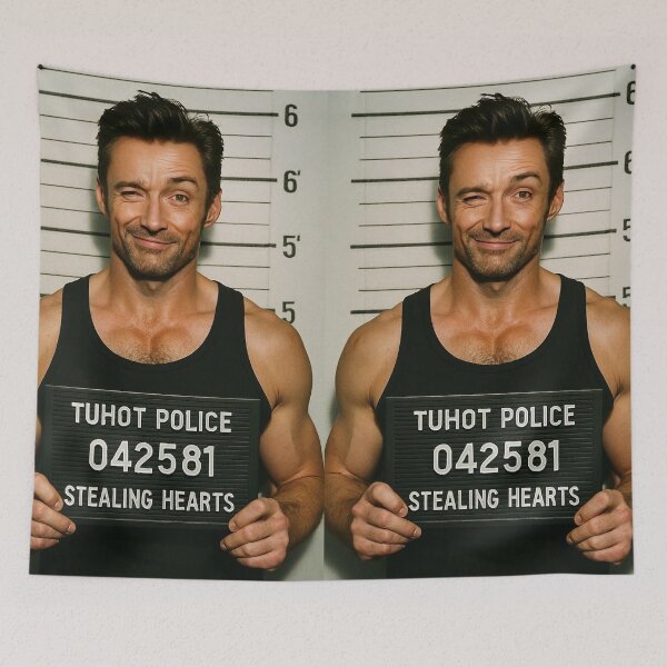 Item preview,  Hugh Jackman, Stealing Hearts designed and sold by TribeMystic.