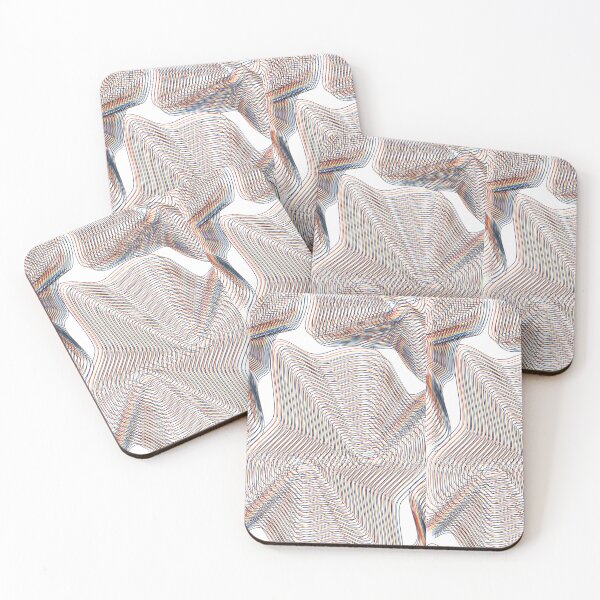 Item preview, Multi-Color Optical Flow Lines – Psychedelic Wave Pattern designed and sold by IndianShopper.