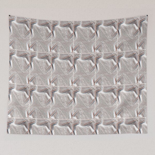 Item preview, Multi-Color Optical Flow Lines – Psychedelic Wave Pattern designed and sold by IndianShopper.