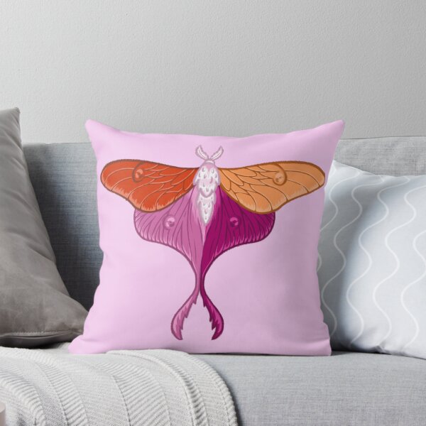 Item preview, Moth - Lesbian Flag designed and sold by BakedNoodle.