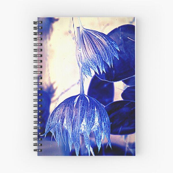Item preview, Blue highlighted flowers designed and sold by jeffborrer.