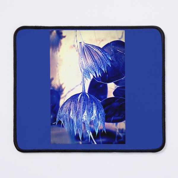 Item preview, Blue highlighted flowers designed and sold by jeffborrer.