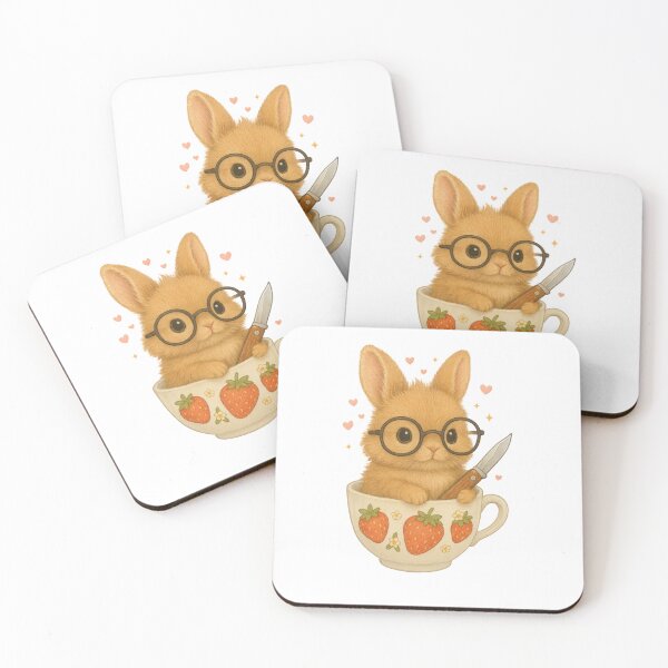 Item preview, Bunny Tea Time designed and sold by WoollyMenace.