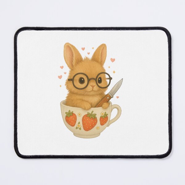 Item preview, Bunny Tea Time designed and sold by WoollyMenace.