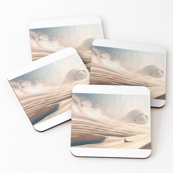 Item preview, Girl wanders through the desert of thoughts designed and sold by EchoOfSilence.