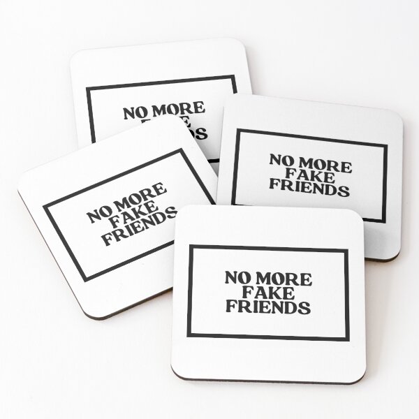 Item preview, No More Fake Friends  designed and sold by CharmStudio.