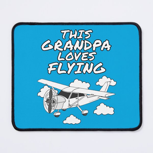 Item preview, This Grandpa Loves Flying, Plane Pilot Aviation Enthusiast designed and sold by doodlerob.