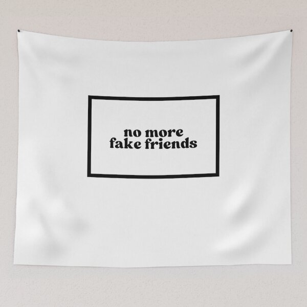 Item preview, no more fake friends  designed and sold by CharmStudio.