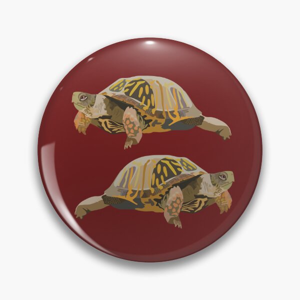Item preview, O is for Ornate Box Turtle,Ornate Box Turtle Design – Detailed Turtle Art for Nature Lovers designed and sold by PrettylittlepastelUk.