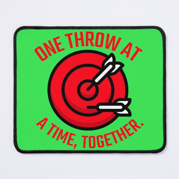 Item preview, One throw at a time, together. designed and sold by Snarkers Promotions .