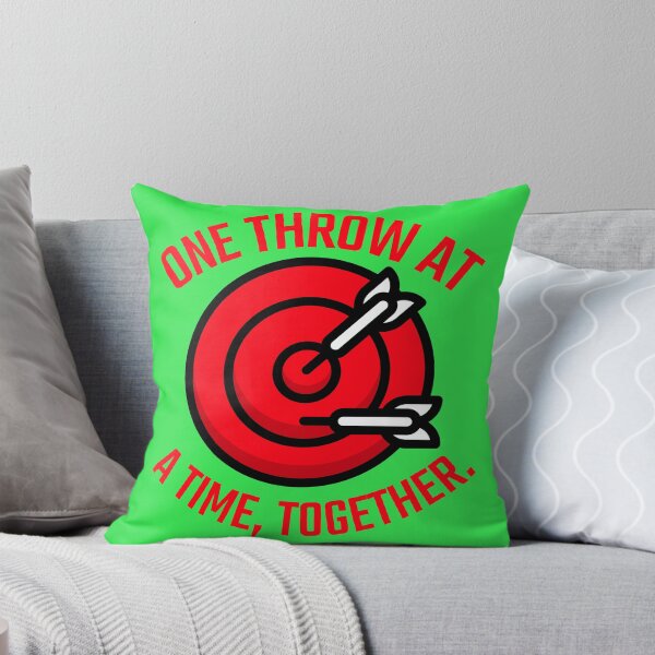 Item preview, One throw at a time, together. designed and sold by Snarkers Promotions .