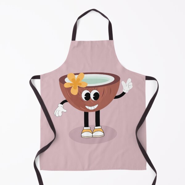 Item preview, Flat Design Illustration with Character Fun Coconut Drink designed and sold by AlginaPugachova.