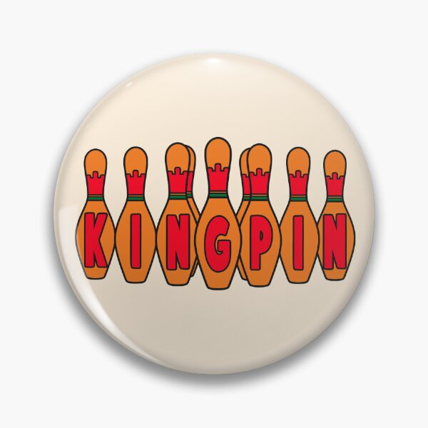 Item preview, Kingpin Movie Bowling Pin Title Screen Design designed and sold by ourkid.