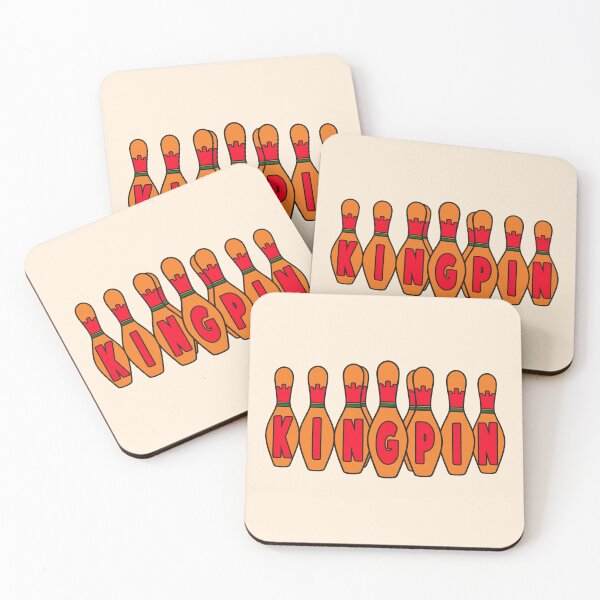 Item preview, Kingpin Movie Bowling Pin Title Screen Design designed and sold by ourkid.