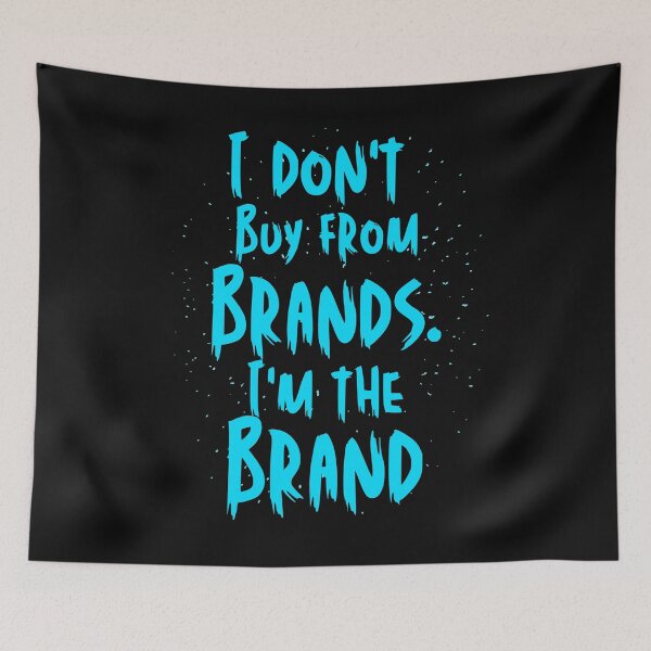 Item preview, I’m the Brand – Bold Statement Typography Design designed and sold by Karim-Karem.