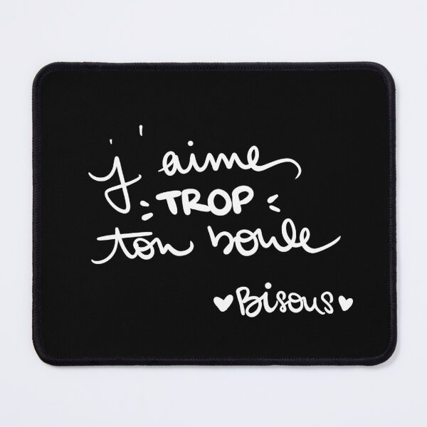 Item preview, I love your kisses too much designed and sold by Le Bureau des Rêves by Lafillequirevaittrop.