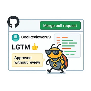 Artwork thumbnail, LGTM Approved by SoftwareStickers