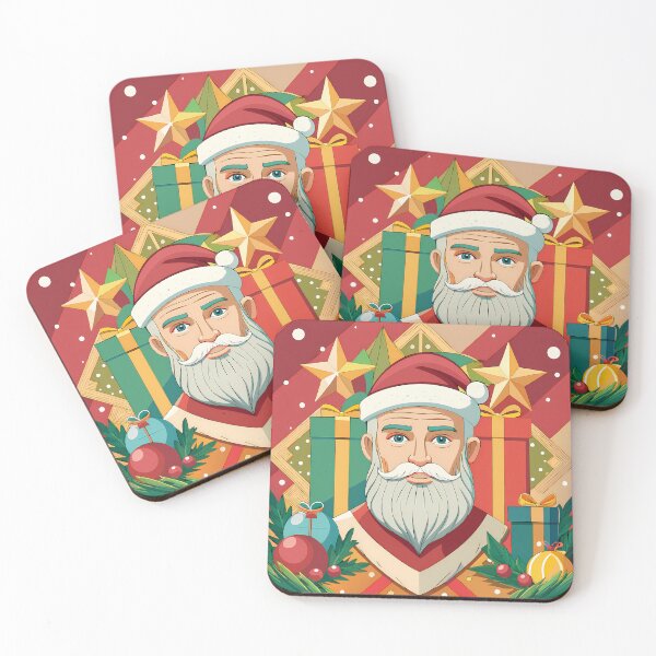 Item preview, Santa Claus Art Colorful Diverse Artistic Styles Human  designed and sold by ART ATTACK ZONE.