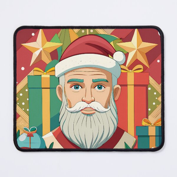 Item preview, Santa Claus Art Colorful Diverse Artistic Styles Human designed and sold by ART ATTACK ZONE.