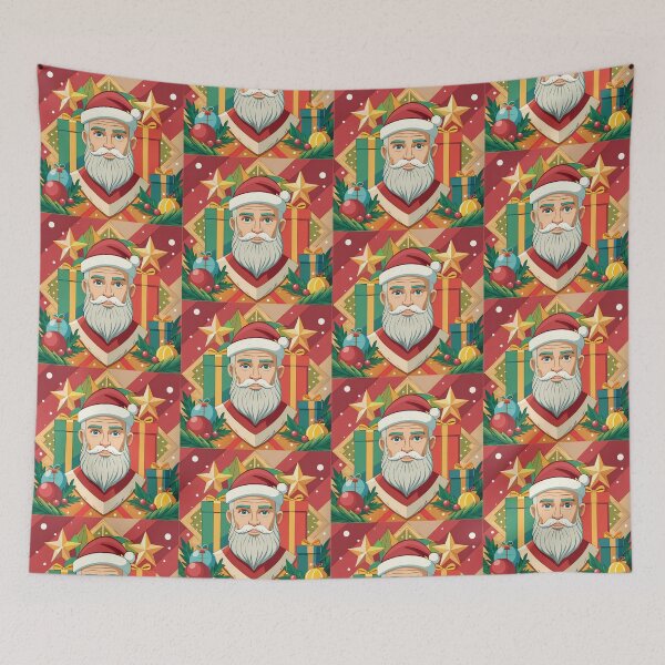 Item preview, Santa Claus Art Colorful Diverse Artistic Styles Human  designed and sold by ART ATTACK ZONE.