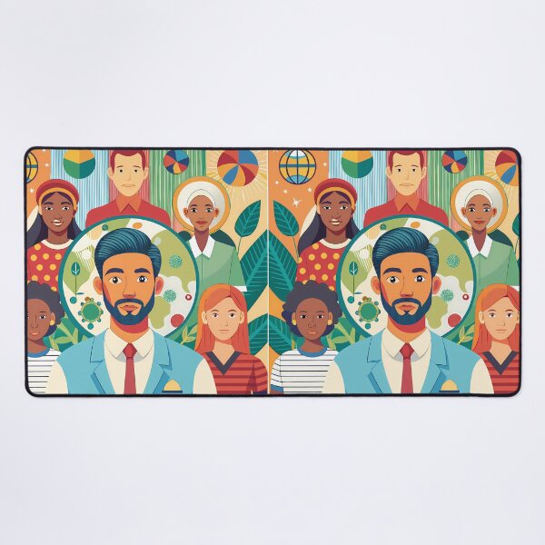 Item preview, Lovers Yikes Art Colorful Diverse Artistic Styles Human designed and sold by ART ATTACK ZONE.
