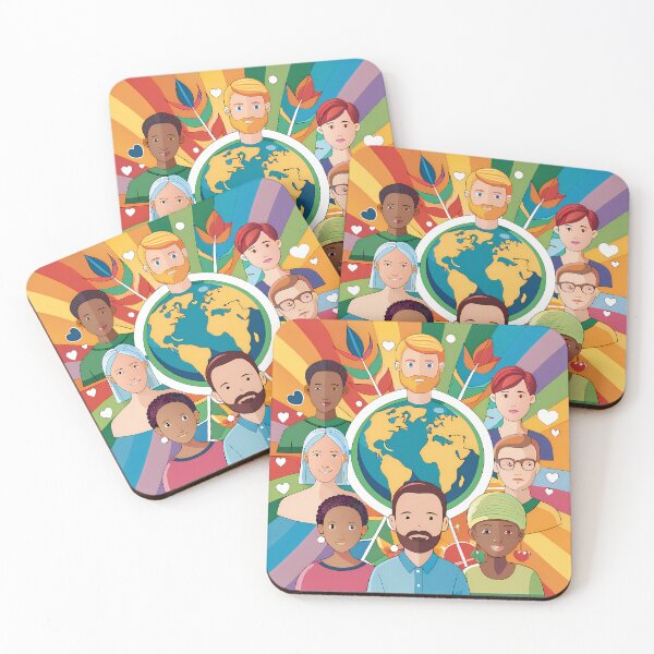 Item preview, Mail Guy Art Colorful Diverse Artistic Styles Human  designed and sold by ART ATTACK ZONE.