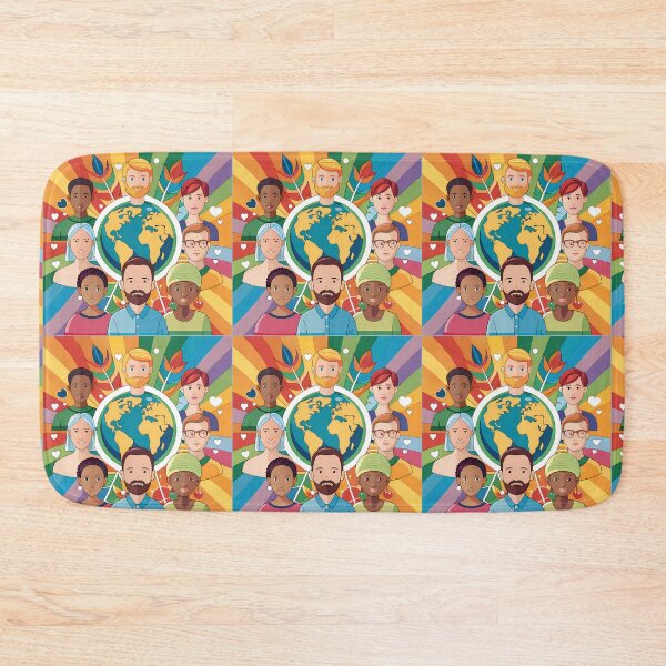 Item preview, Mail Guy Art Colorful Diverse Artistic Styles Human  designed and sold by ART ATTACK ZONE.
