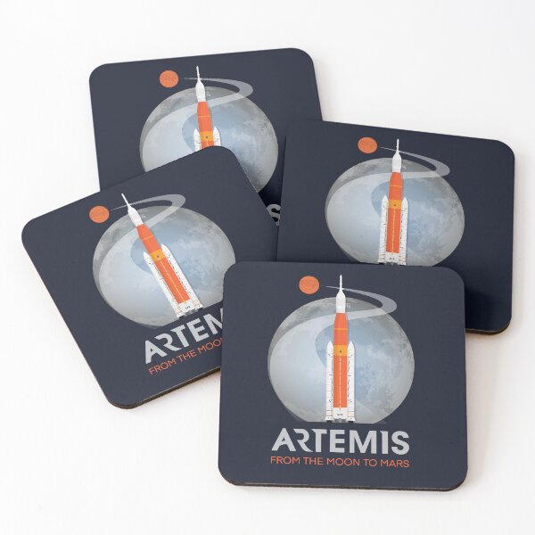 Item preview, Artemis Space Program Fan Art designed and sold by blackdogshop.