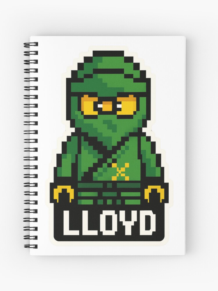Carnet for Sale avec l'œuvre « Lloyd Ninjago » de l'artiste