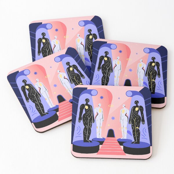 Item preview, Chinese Meal Art Futuristic Connections Interactions street cats designed and sold by ART ATTACK ZONE.