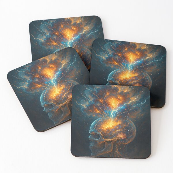Item preview, “Exploding Thought – Awakening Through Fire and Light” designed and sold by GalenaDeco.