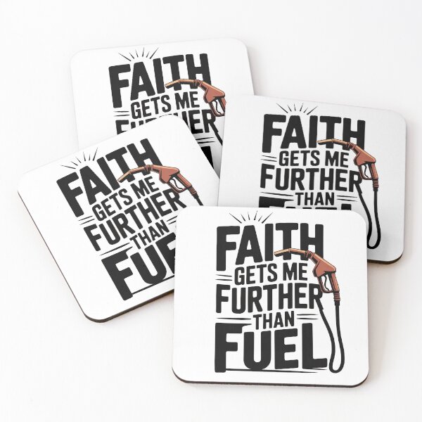 Item preview, Faith Over Fuel Retro T-Shirt Graphic designed and sold by KW3-Designs.