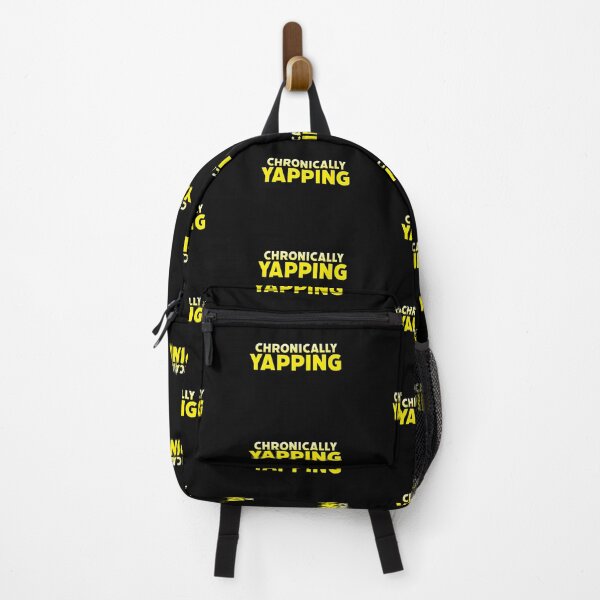 Item preview, Chronically Yapping in Yellow designed and sold by Memes N Lore .