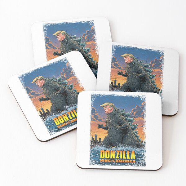 Artikelvorschau, DONALD TRUMP GODZILLA-POSTER entworfen und verkauft von nilver.