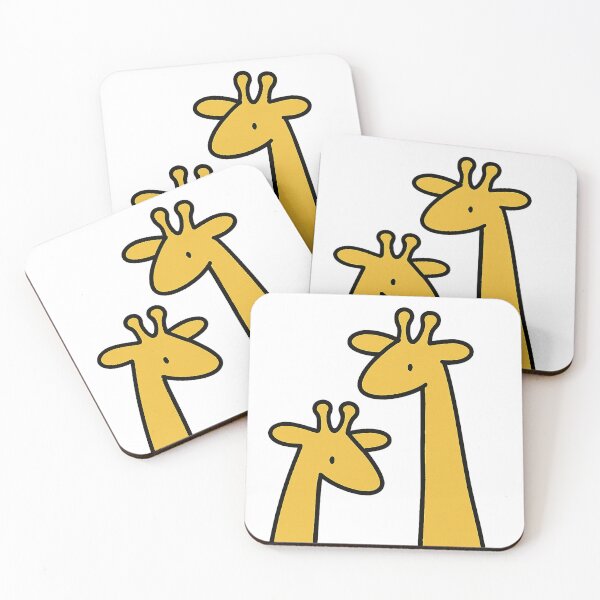 Item preview, Two Long Giraffes designed and sold by Kunst-Shirt.