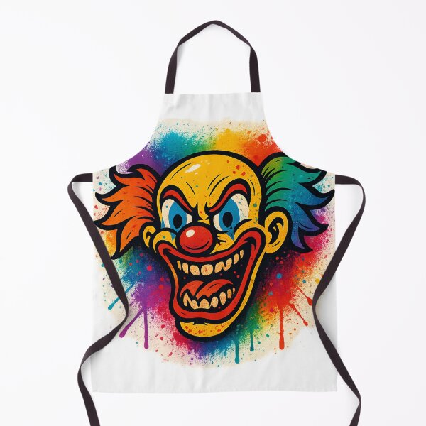 Item preview, Psycho Clown – Crazy Color Explosion Horror Art designed and sold by VIBE CRAFT STUDIO.