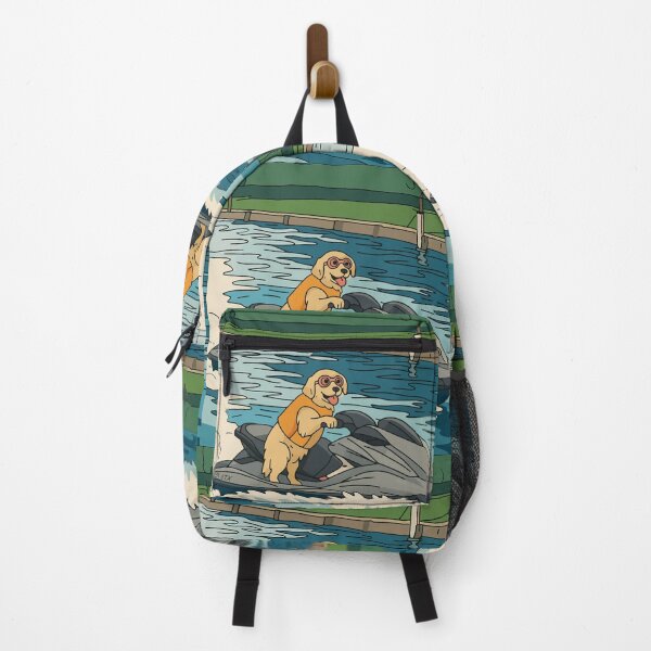 Item preview, Florida Dog On A Jet Ski designed and sold by Meme Plug.