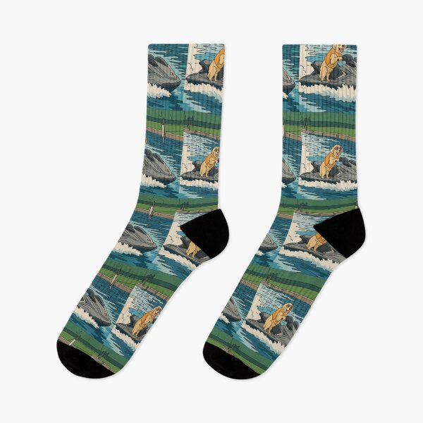 Item preview, Florida Dog On A Jet Ski  designed and sold by Meme Plug.