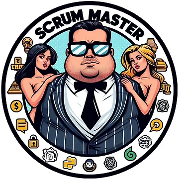 Artwork thumbnail, Scrum Master by SoftwareStickers