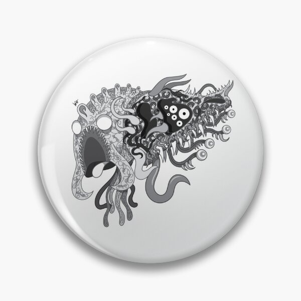 Item preview, Eldritch Liver (Grayscale) designed and sold by MunchbudInk.
