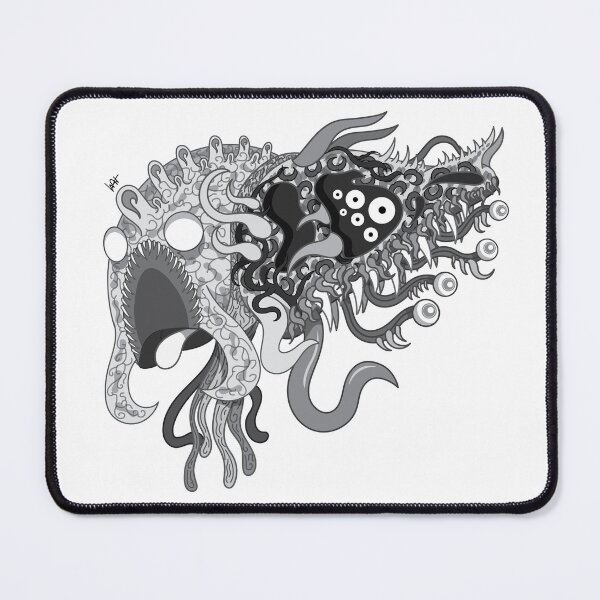 Item preview, Eldritch Liver (Grayscale) designed and sold by MunchbudInk.