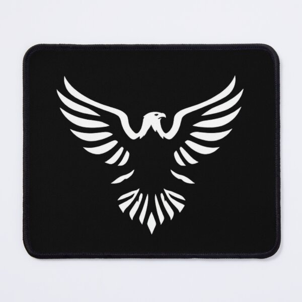 Item preview, Symmetrical Eagle Emblem - Iconic Spread Wings Graphic designed and sold by Negative Space Art.