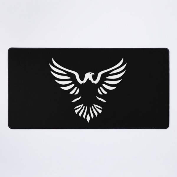 Item preview, Symmetrical Eagle Emblem - Iconic Spread Wings Graphic designed and sold by Negative Space Art.