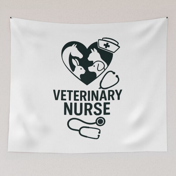 Item preview, veterinary nurse veterinary assistant designed and sold by AddlPoolart.