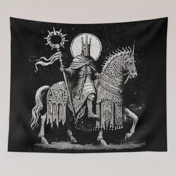 Item preview, Mounted Knight of the Night designed and sold by MorningFive.