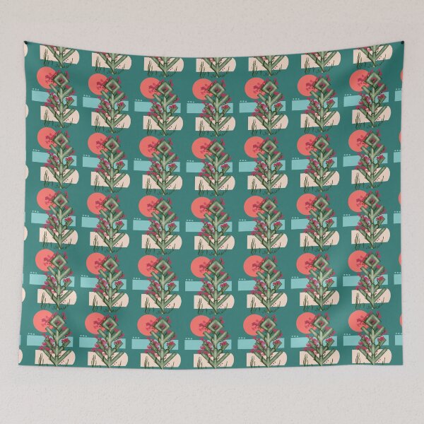 Item preview, Modern Tree of Life Illustration – Contemporary Ethnic Symbol with Floral Summer Vibes designed and sold by Pandositive.