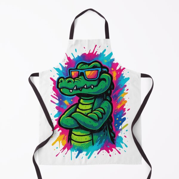 Item preview, Cool Gator – Streetwear Crocodile with Attitude designed and sold by VIBE CRAFT STUDIO.