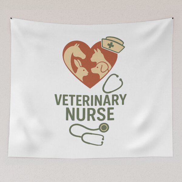 Item preview, veterinary nurse veterinary assistant designed and sold by AddlPoolart.